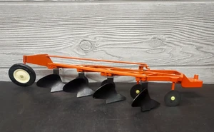 Vintage Ertl Allis Chalmers Metal 4-Bottom Plow 1:16 Scale Made In USA - Picture 1 of 7