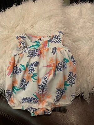 Tea Collection Girls Size 6-9 Month One Piece - Image 1 of 2