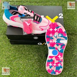 G/Fore GFORE G4 MG4x2 Golf Running Shoe Sneakers ⛳️ LADIES 8 ⛳️ White Pink Camo - Picture 1 of 9
