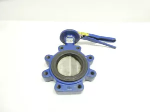 Keystone AR2 Manual Iron Lugged Butterfly Valve 4in - Picture 1 of 5
