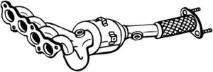 97 CV CATALIZZATORE PER FORD Fiesta VI CB1, CCN 1.4 LPG KW 71 CV 97 - Imagen 1 de 1
