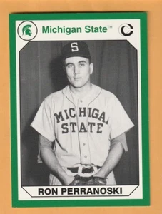 Ron Perranoski Michigan State Spartans 1990 Card #114 Los Angeles Dodgers 13O - Picture 1 of 2