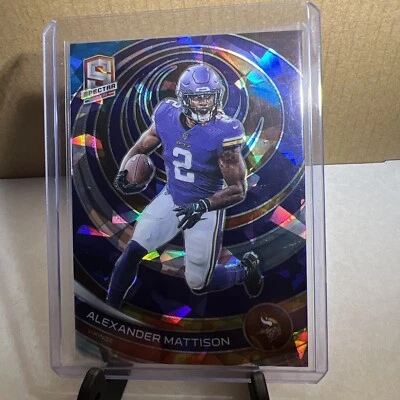 2023 Panini Spectra Alexander Mattison Astral Prizm 30/40 #59 Raiders RB - Image 1 of 2