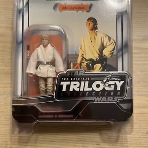 NUEVA Figura Colección Trilogía Original Luke Skywalker Tatooine Star Wars con Estuche - Imagen 1 de 22