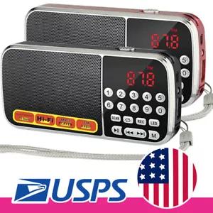 L-088VBT HIFI USB TF tarjeta micro SD portátil mini altavoz radio FM reproductor de MP3 - Imagen 1 de 5