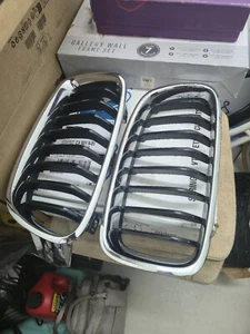 BMW Genuine OEM Chrome Kidney Grille F30 (320i, 328i, 335i, 340i) (2012-2019) - Picture 1 of 1