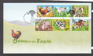 Australian Stamps.1st Day Cover.Down on the Farm.2005 - Bild 1 von 1