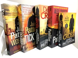 James Patterson Book Bundle Crime Thriller Alex Cross Michael Bennet Series VGC - Bild 1 von 9