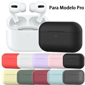 Carcasa Funda para Apple Audífonos Aairpods Pro Forro Protector de Silicon