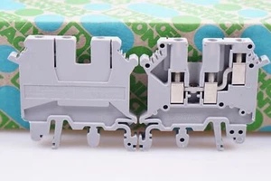 1 Stück  PHOENIX CONTACT  UK 3-TWIN    3002225  Durchgangsklemme, grau  UK3-TWIN - Bild 1 von 2