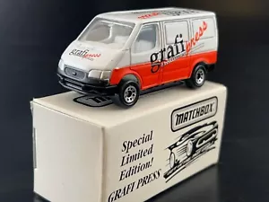 Matchbox FORD TRANSIT " GRAFI PRESS " - Picture 1 of 4