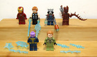 Lot de figurines LEGO Marvel Avengers Thanos Iron Man Thor Groot Plus