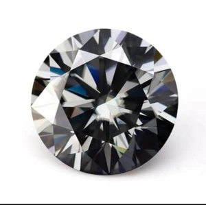 4 Ct Round Cut Natural Loose Diamond D Grade Black Color VVS1 + Free Gift AU - Picture 1 of 8