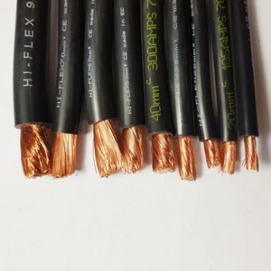Flexible PVC Battery Welding Cable Black 110 - 500 A Amps Lengths 1 - 100M M Car - Picture 1 of 28