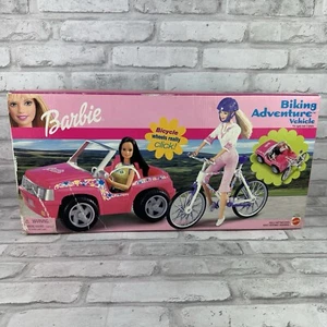 Mattel Barbie Biking Adventure Vehicle Jeep Bike w/Rack New In Box 2002 - Picture 1 of 7