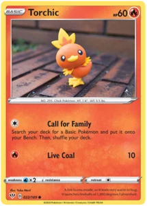 Pokemon TCG Sword & Shield Darkness Ablaze - Torchic 022/189 - Bild 1 von 1