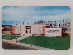 Postkarte E.H. Crump Electric Substation Memphis Tennessee - Bild 1 von 2