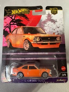 Hot Wheels Premium ´72 Toyota Corolla Levin Japan Historics 4 CAR CULTURE - Foto 1 di 2