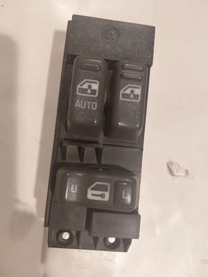 Главный выключатель стеклоподъемника передний левый черный для Chevy Silverado 1999 00-2002 годов выпуска - Изображение 1 из 4