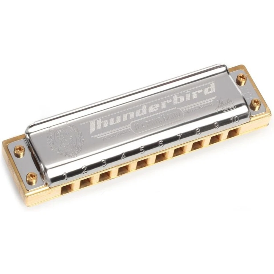 Hohner Marine Band Thunderbird Low C (DO) Armonica a Bocca Diatonica in DO - Immagine 1 di 4