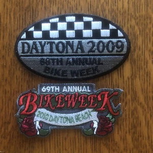 Parche recuerdo Daytona Bike Week moto rally 2009-2010 - Imagen 1 de 4