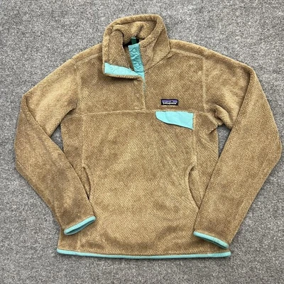 Pullover Patagonia para mujer pequeño polar Polartec térmico profesional cuello a presión al aire libre Foto 1 de 4