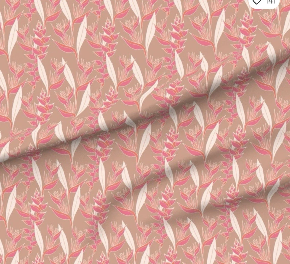 Spoonflower Fabrics 4 way stretch Spandex fabric, 1/2 Yd - Image 1 of 2