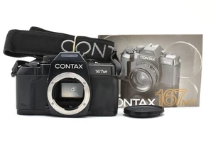 LCD funciona! [Casi COMO NUEVA] CONTAX 167MT SLR 35mm Cuerpo de cámara fotográfica de JAPÓN - Imagen 1 de 24