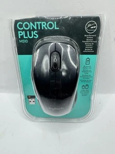 Logitech M510 Wireless Mouse Control Plus mit Empfänger S/N: 1945AP00YGD8 Tech - Bild 1 von 3