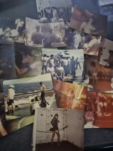 Lot 1980s VTG Photos NAVY Sailors Having Fun, Drag - Gay Int - See Photos & Desc - Picture 1 of 18