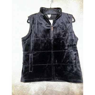 Chaleco Columbia Sportswear Coastal Vaquera Boho Hippie Informal Athelsure Imitación Piel Foto 1 de 4