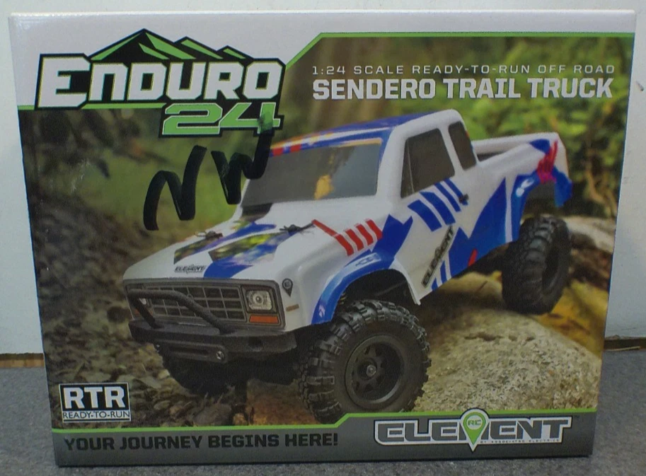 Team Associated Enduro24 Crawler RTR Sendero Trail Truck - Black/Yellow 20180 - Image 1 of 1