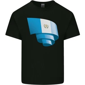 Rizado Guatemala Bandera Guatemala Día Fútbol Hombre Luz Camiseta Algodón - Imagen 1 de 31