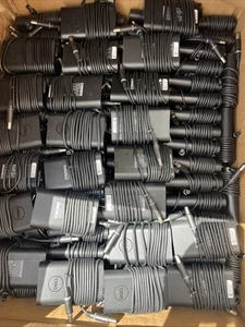 10x Genuine Dell 65W 19.5V 3.34A 7.4mm Laptop Slim AC Adapter Charger HA65NM130 - Picture 1 of 4