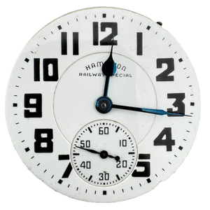 Orologio da tasca meccanico Hamilton 21 Jewel vintage anni 16 1941 movimento 992B USA - Foto 1 di 2