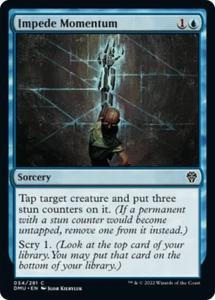 x1 Impede Momentum DMU MTG 54/281 COMMON M/NM 1x - Picture 1 of 1