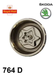 SKODA Security Master Locking Wheel Nut Key Bolt Screw Lock Key D 764 - Picture 1 of 1