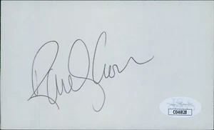 Randy Cross San Francisco 49ers Signed 3x5 Index Card JSA Authenticated - Picture 1 of 2