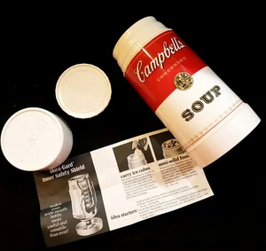 Thermos Aladdin Campbell's Soup Collectible 10 oz Wide Mouth Vintage Insulated - Picture 1 of 8