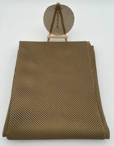 1-2 Meter coyote braun POLYESTER Netz Netz Bastelstoff Material - 155 cm breit - Bild 1 von 8