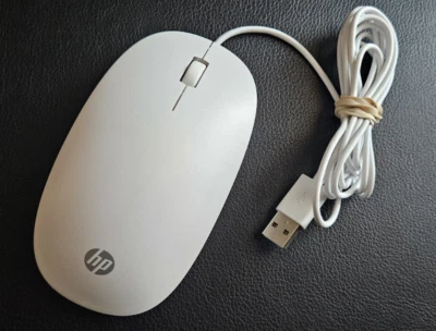 HP Lifestyle TPC-P001M USB Corded Genuine HP Mouse NEW NO BOX - Image 1 of 3