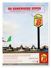 Super 8 Hotels Go-Kart Race Destination Super 2009 Full-Page Print Magazine Ad