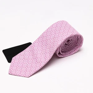 Report Collection Boys Medallion Print Cotton Tie Light Pink - Picture 1 of 1