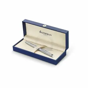 Waterman Hemisphere Deluxe Cracked Ice  Fountain Pen  Med Pt  In Box 2042894 - Picture 1 of 3