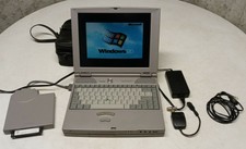 Vintage Toshiba Satellite Pro 440CDX Laptop Pentium MMX Windows 95