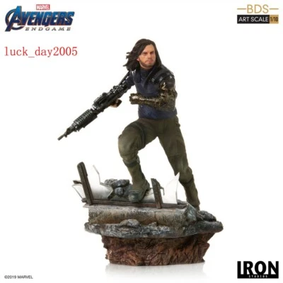 Estátua Iron Studios Avengers: Endgame Winter Soldier Bucky Barnes BDS Art 1/10 - Imagem 1 de 4