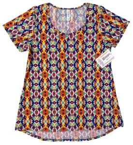 LuLaRoe Women's Classic T Short Sleeve Scoop Round Neck Tee T-Shirt Top - Picture 1 of 5