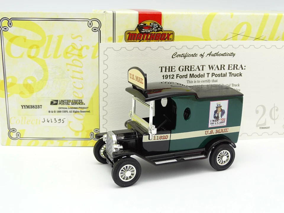 Matchbox 1/50 - Ford Model T Camion Postale 1912 - Immagine 1 di 1