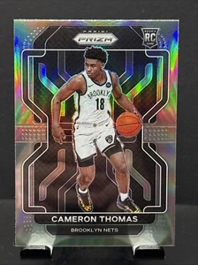 Cameron Thomas 2021 Prizm #297 Silver Prizm Rookie RC Nets - Picture 1 of 2