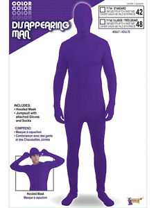 Purple Skin Suit for Adults
